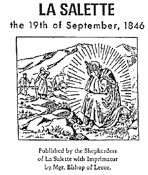 Our Lady of La Salette Our Lady of La Salette